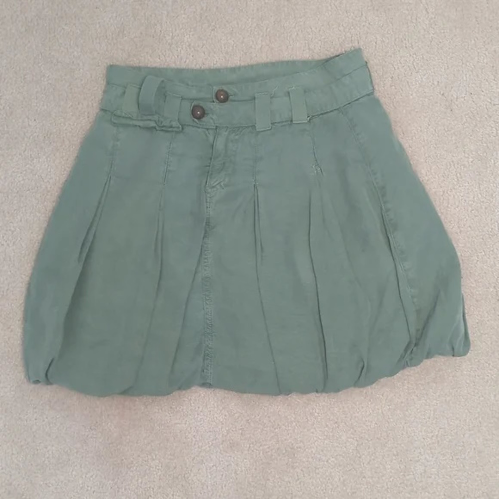 High Waist Bubble Skirt